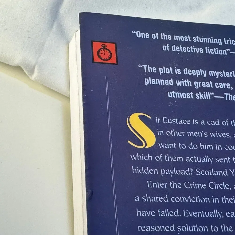 The Poisoned Chocolates Case by Anthony Berkeley Mystery Trade Size Paperback